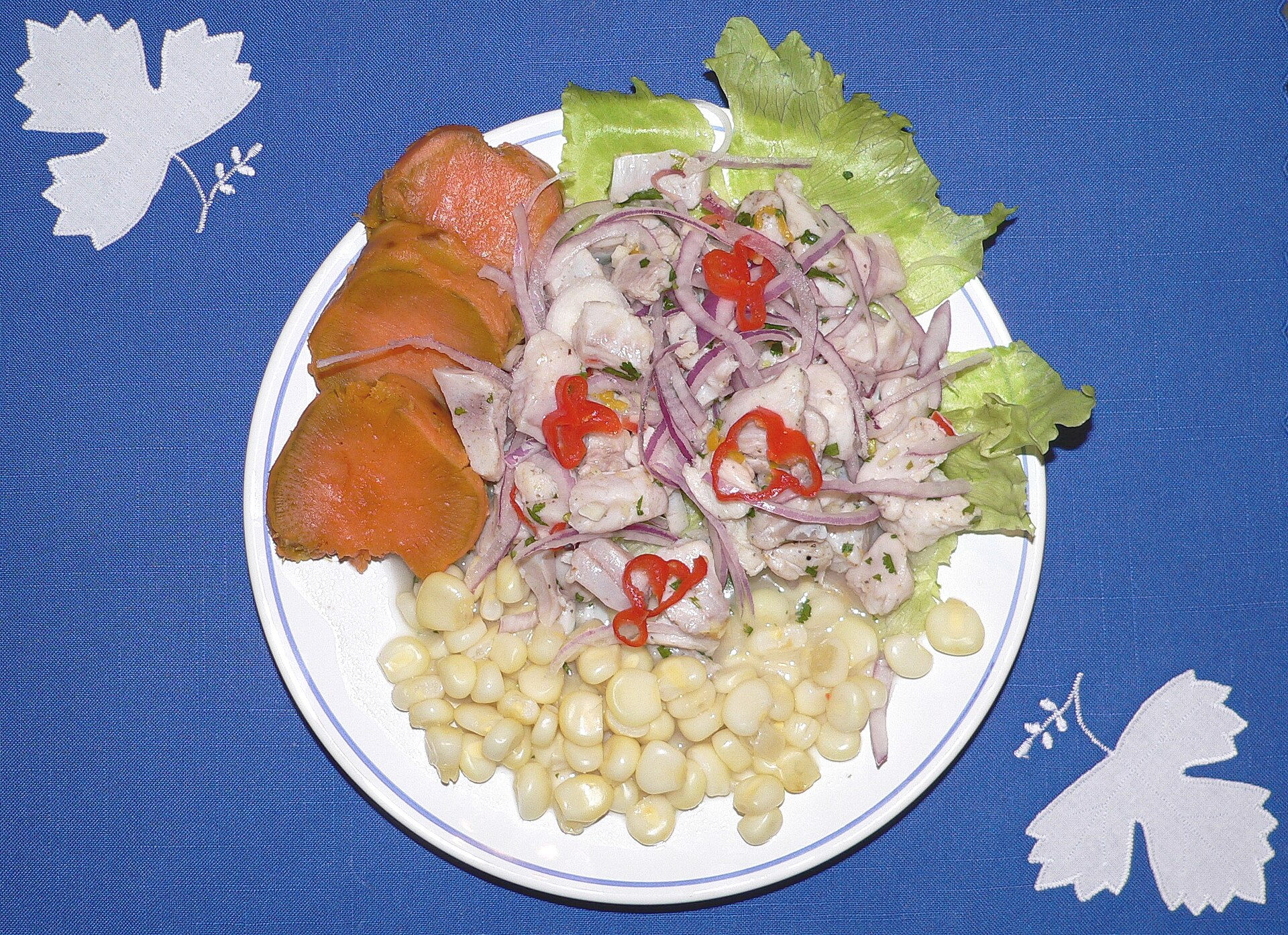 秘鲁酸渍海鲜（ceviche）资料图（图库照片）