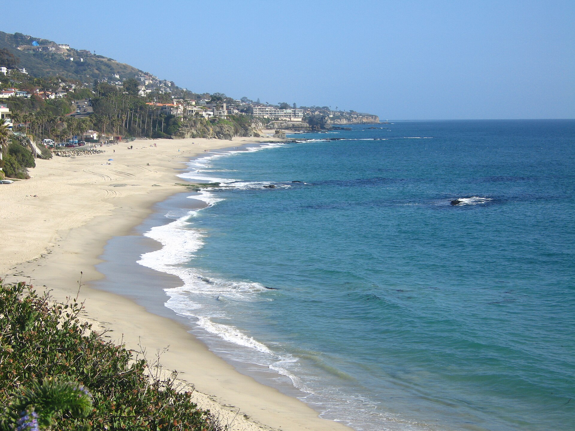 Aliso Beach 资料图（图库照片）