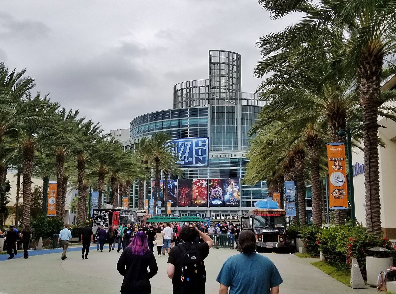 Anaheim 会展中心 BlizzCon 会场资料图（图库照片）