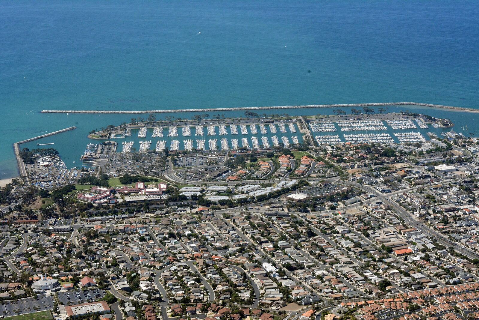 Dana Point Harbor 资料图(图库照片)