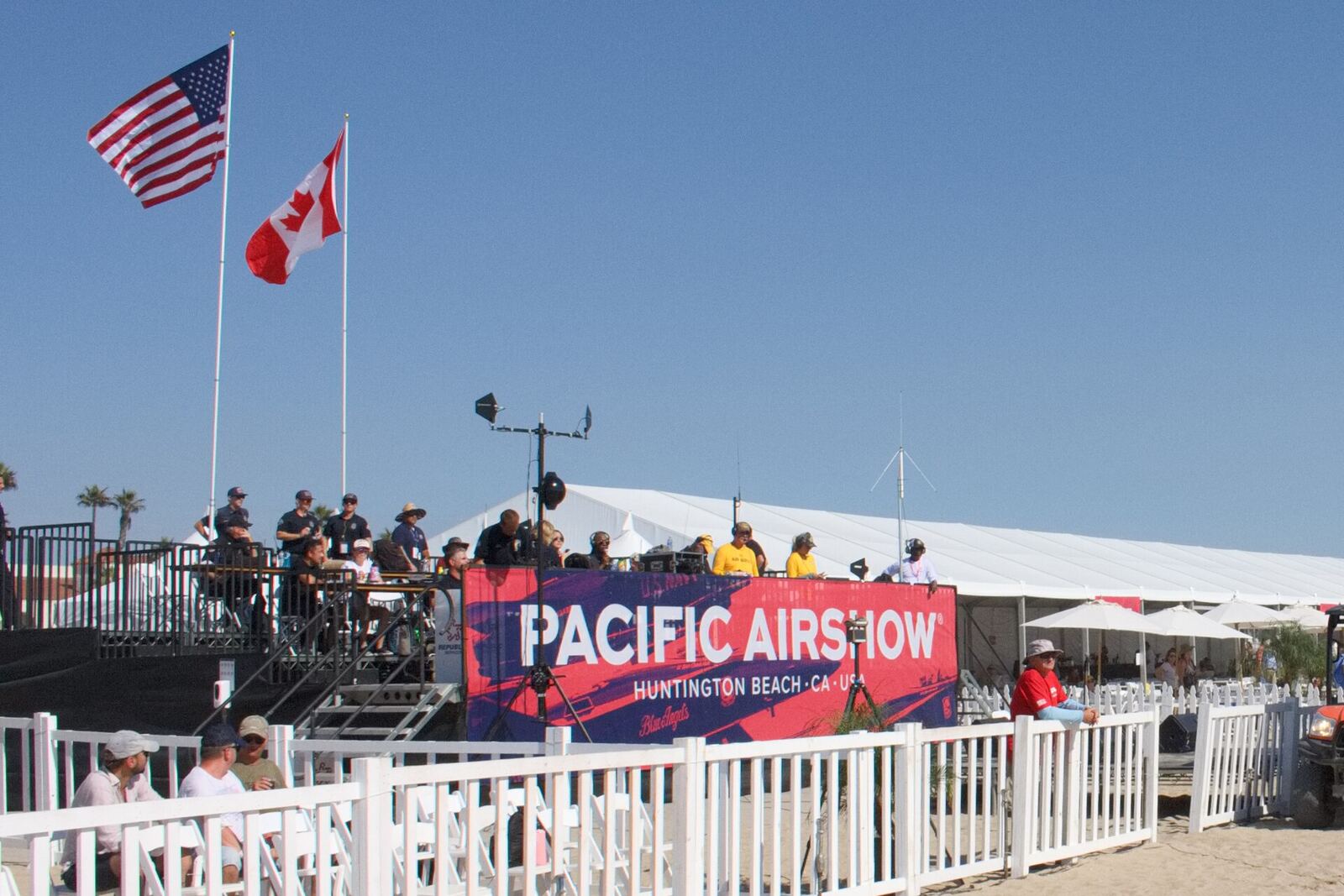 Huntington Beach Pacific Airshow 会场资料图(Wikimedia Commons)