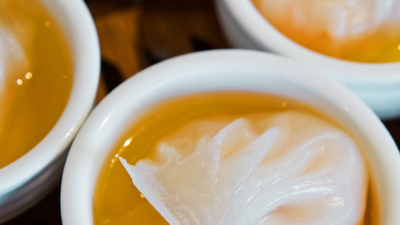 虾饺点心示意