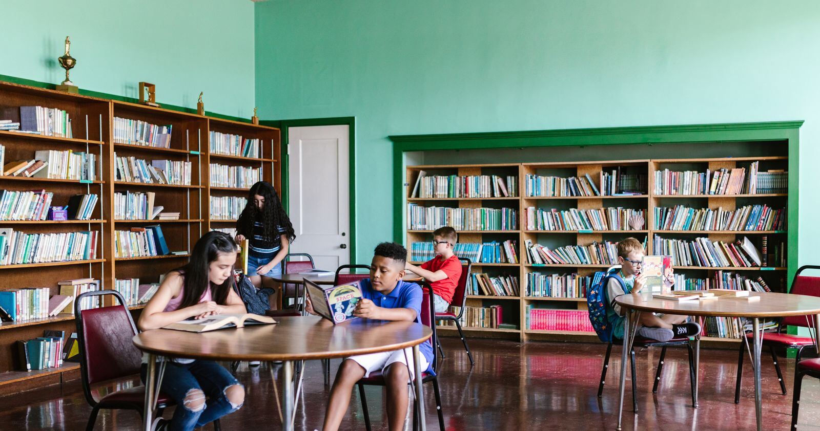 示意图(图库照片)· 图书馆自习