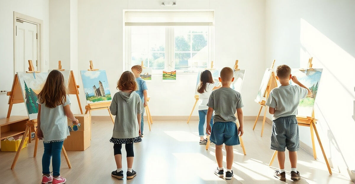 示意图(AI 生成)· 小学校园