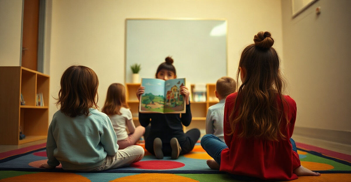 示意图(AI 生成)· 小学校园