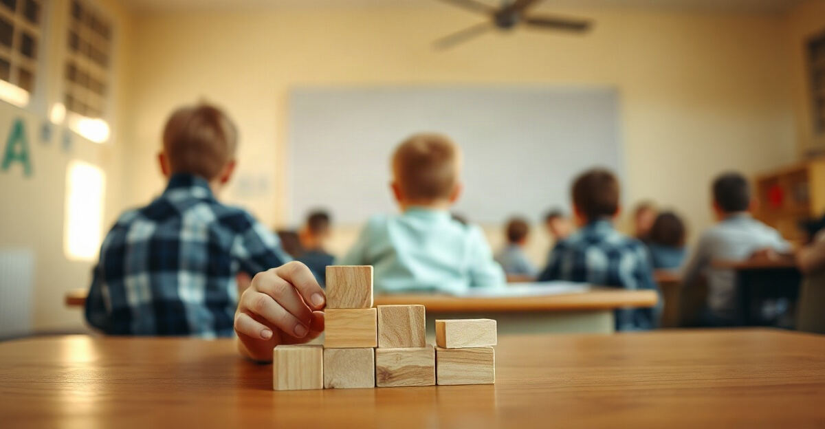示意图(AI 生成)· 小学校园