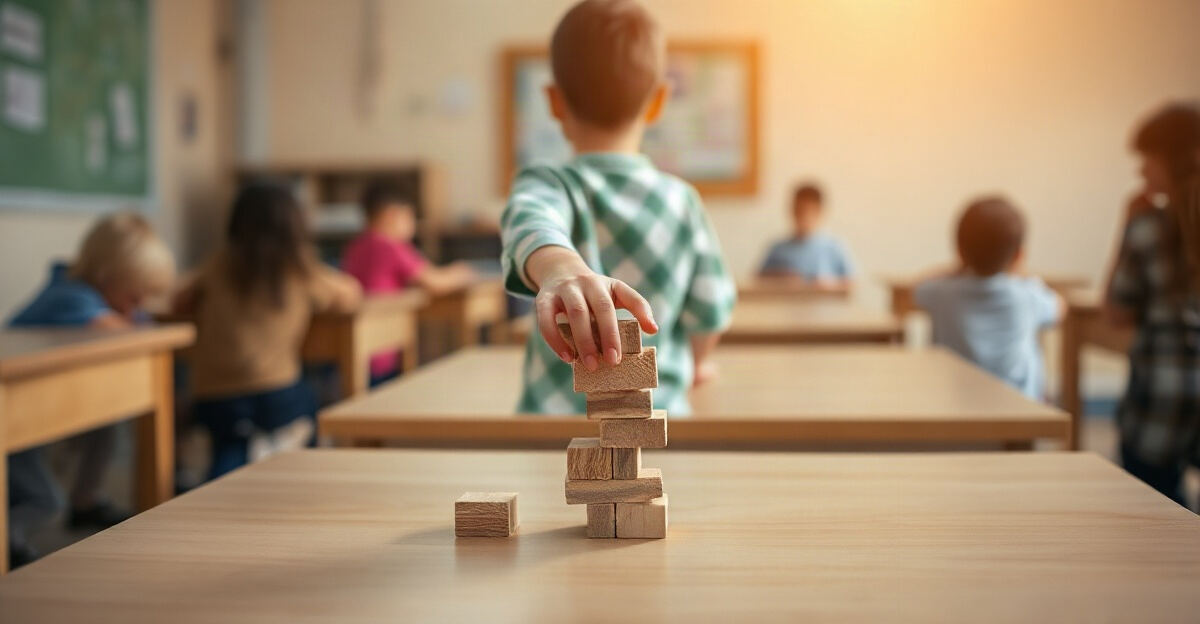 示意图(AI 生成)· 小学校园
