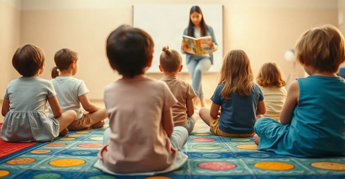 示意图(AI 生成)· 小学校园