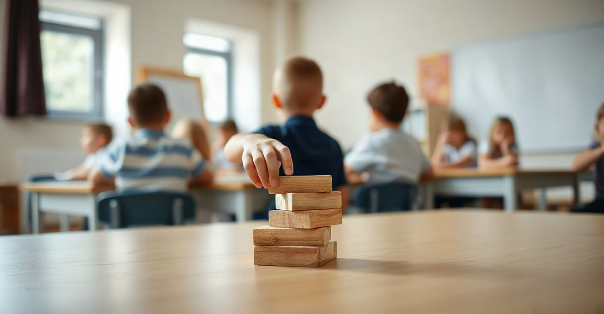 示意图(AI 生成)· 小学校园