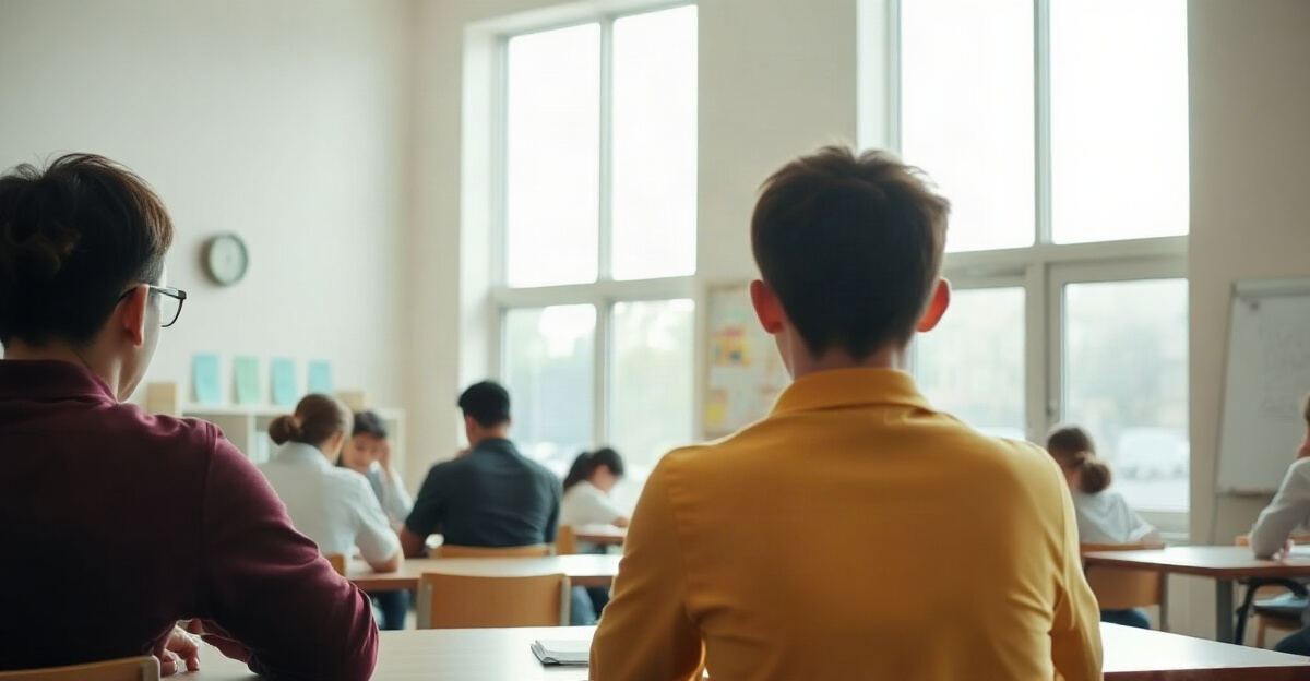 示意图（AI 生成）· 一贯制校园