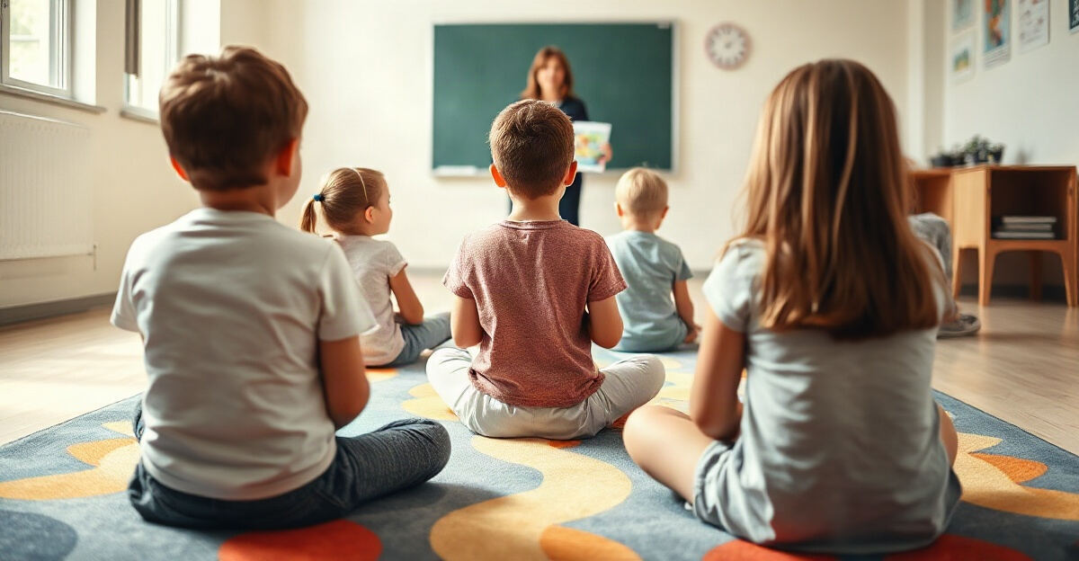 示意图(AI 生成)· 小学校园
