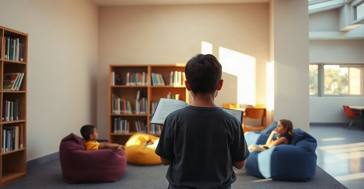 示意图(AI 生成)· 小学校园