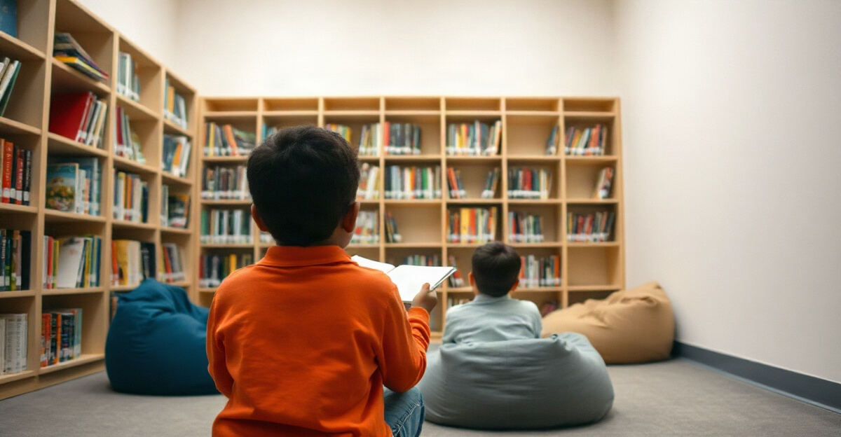 示意图(AI 生成)· 小学校园