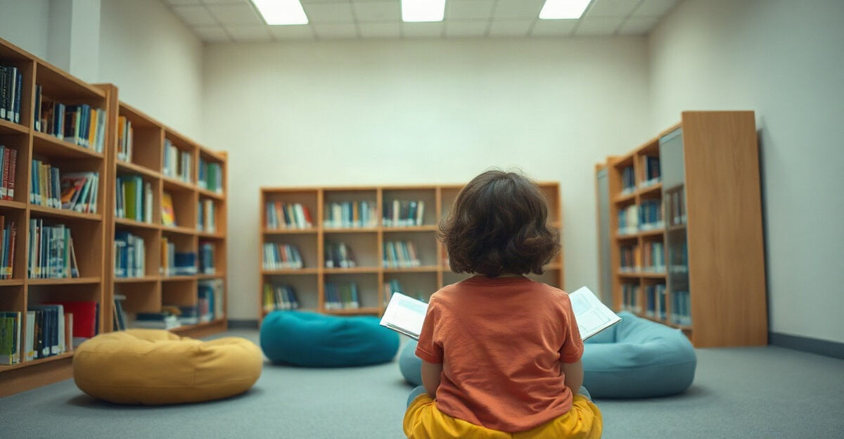 示意图(AI 生成)· 小学校园