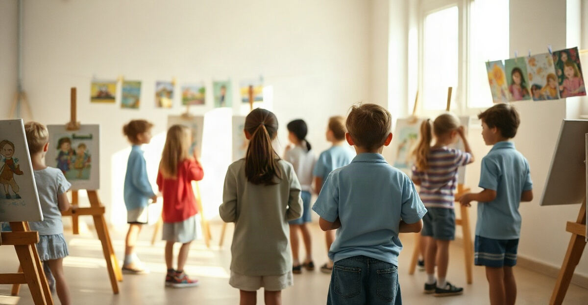 示意图(AI 生成)· 小学校园