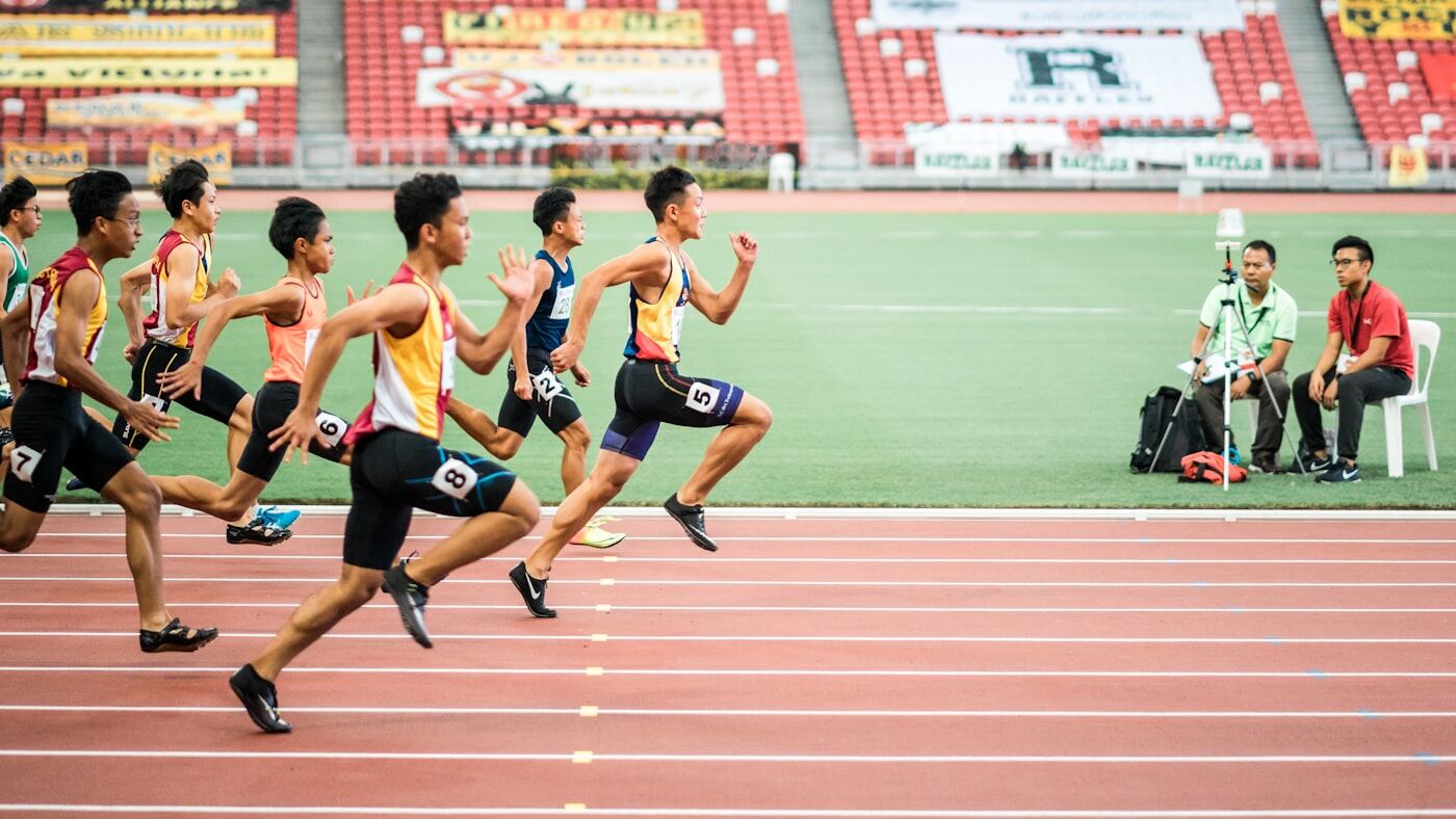 示意图(图库照片)· 短跑比赛