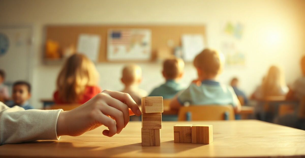 示意图(AI 生成)· 小学校园